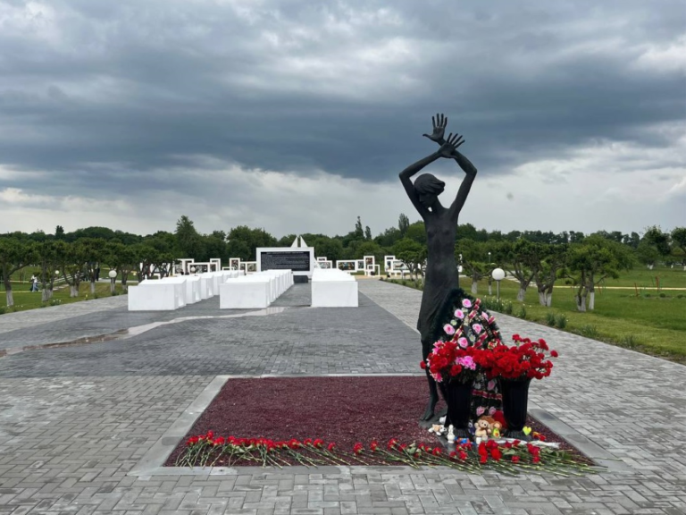 Посещение мемориального комплекса «Красный берег»