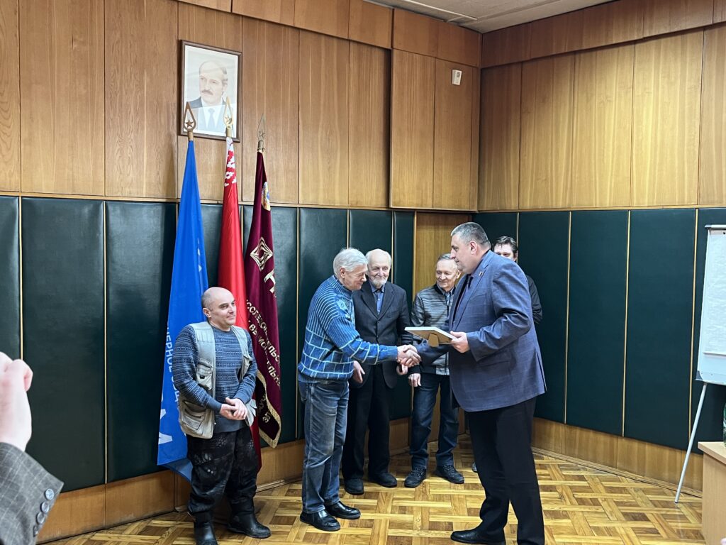 вручение благодарностей