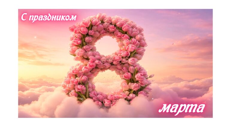 Поздравляем с 8 марта!