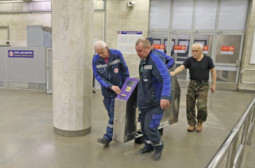 новая модель входного турникета