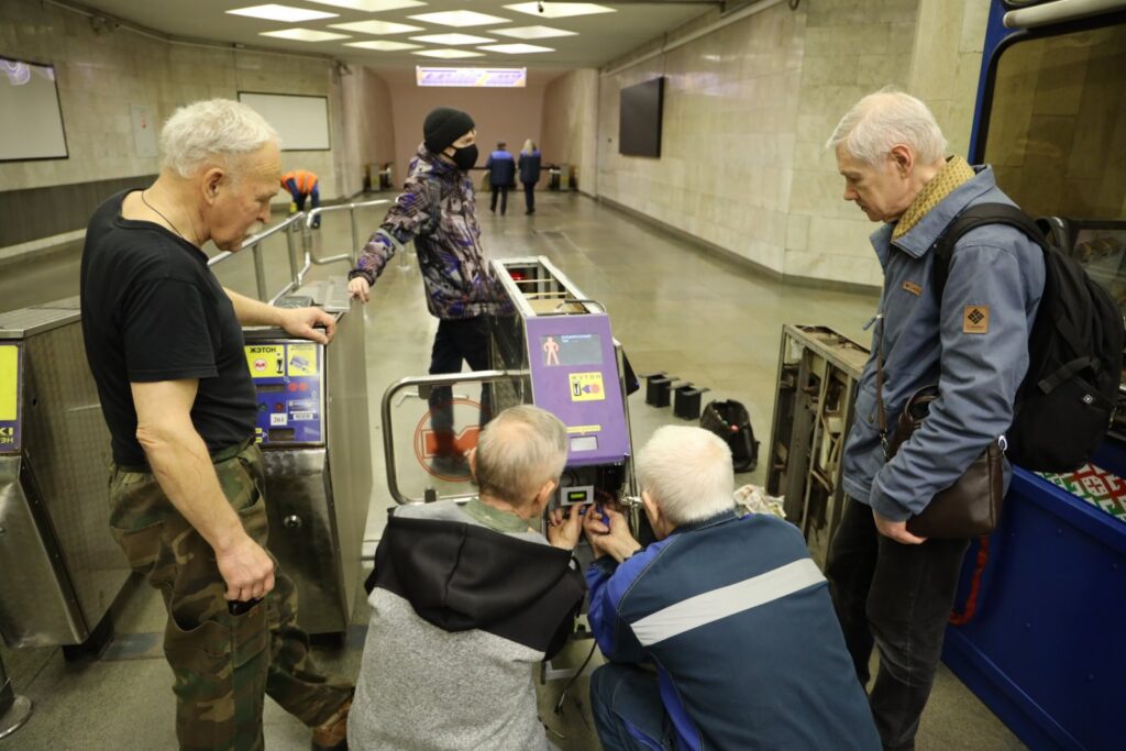 новая модель входного турникета