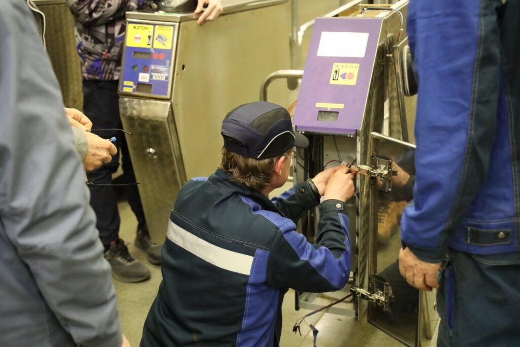 новая модель входного турникета